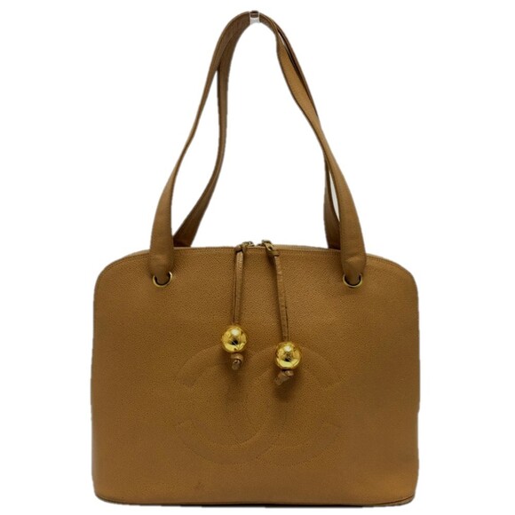 CHANEL Handbags - CHANEL Cream Tote Bag